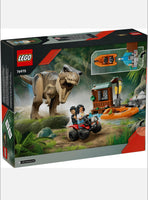 LEGO Jurassic World T. rex River Escape 76975 Dinosaur Boat ATV 199 pcs