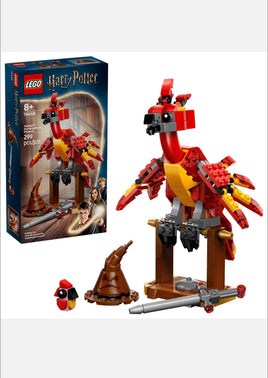 LEGO Harry Potter Fawkes Dumbledore’s Phoenix 76448 w/ Sorting Hat & Sword