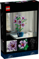 LEGO Botanicals Hibiscus 10372 Flower Plant Home Decor Building Set NIB Sealed!