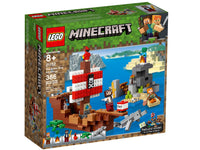 LEGO Minecraft Pirate Ship Adventure Set Alex Zombie Dolphin Turtle NEW #21152