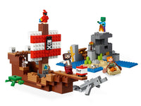 LEGO Minecraft Pirate Ship Adventure Set Alex Zombie Dolphin Turtle NEW #21152