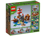 LEGO Minecraft Pirate Ship Adventure Set Alex Zombie Dolphin Turtle NEW #21152