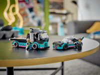 LEGO® City Race Car and Car Carrier Truck (60406)