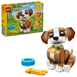 LEGO Creator 3 in 1 Cute Animals Playful Puppy Dog 31382