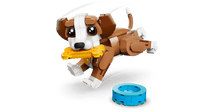 LEGO Creator 3 in 1 Cute Animals Playful Puppy Dog 31382