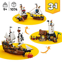 LEGO® Creator 3-in-1 #31387 Iconic Pirate Ship