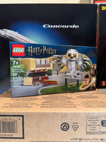 LEGO Harry Potter Hedwig at Privet Drive 76425 Owl Figure w/ Trunk Set