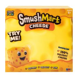 Squishy JUMBO CHEESE SQUISHY 5” Smush Mart